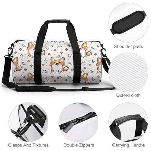 Sac de gym Corgi mignon sac de sport voyage 45cm - 5