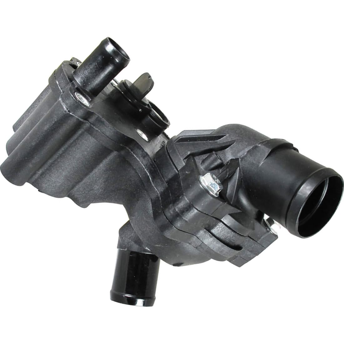 Engine Coolant Thermostat/Water Outlet Assembly Replacement 2L2Z8592BA for Ford Explorer Sport Trac 2001 2002 2003 2004 2005 2006-2010 for Mercury Mountaineer 2002-2010 1X