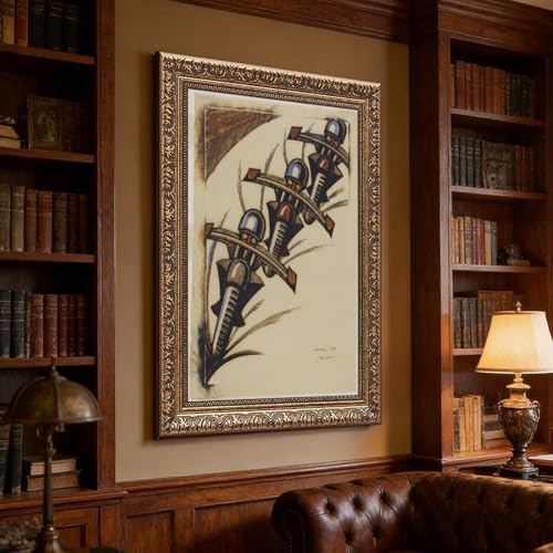 Impression sur toile vintage Speedway Andrews déco tableau suspendu 41x61 cm