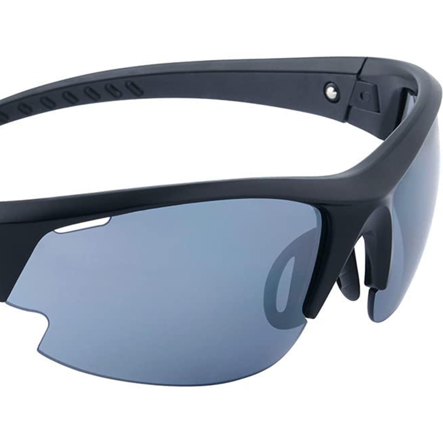 SWISSEYE Gardosa Re+ S Sportbrille (100% UVA-, UVB- und UVC-Schutz, splitterfreies Material, inkl. Etui & 2 Wechselscheiben)