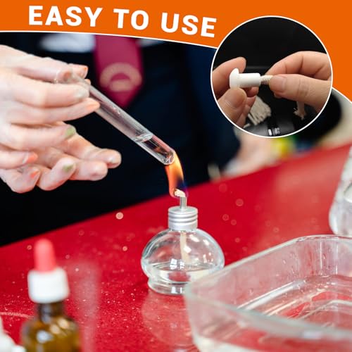 100 piezas de mechas trenzadas para lámparas de aceite 6 mm x 20 cm miniatura 7