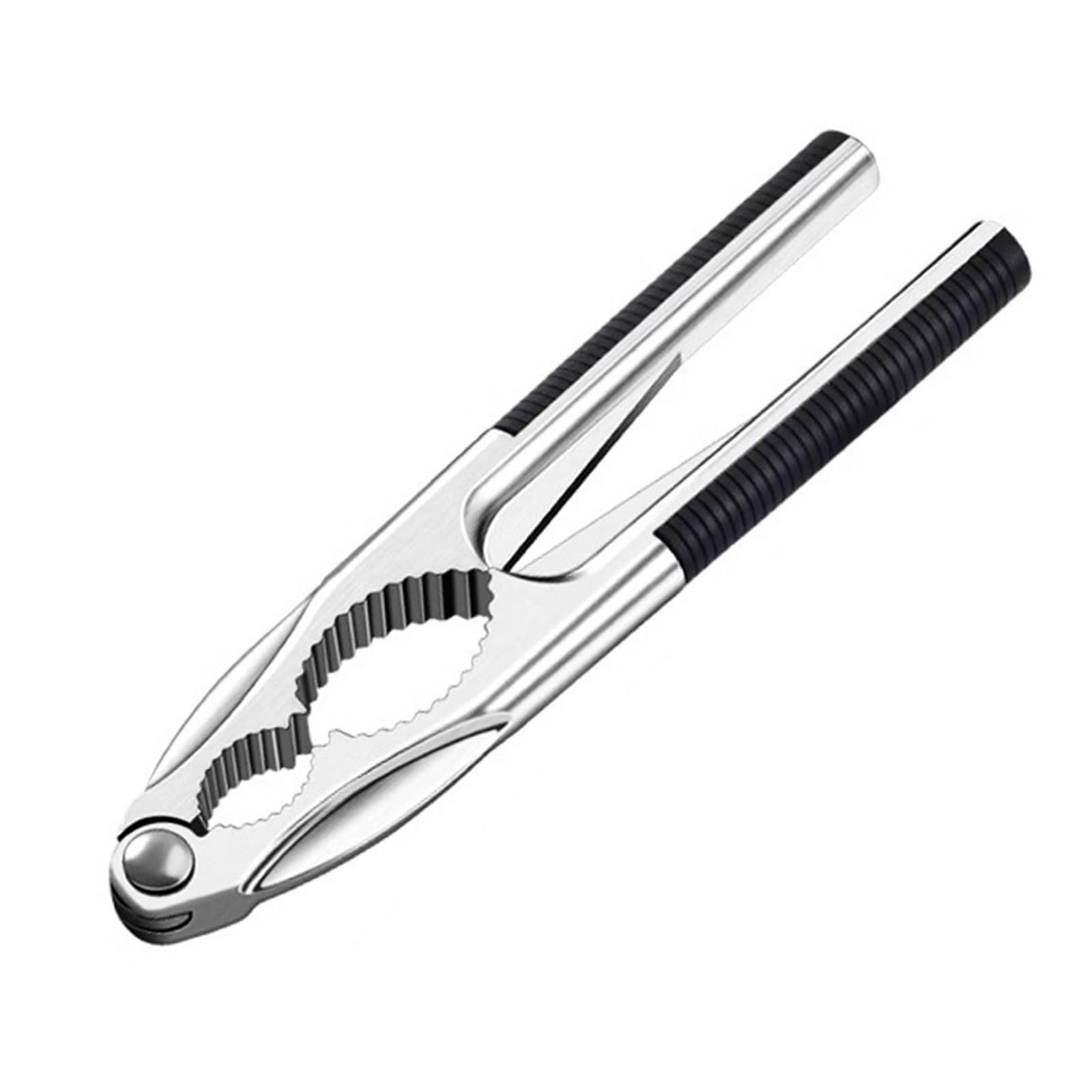 MALSSE Nut Shellers with Nonslip Grip and Technology Double Levers Nut Crackers