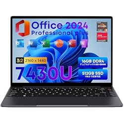 CHUWI ウルトラモバイル ノートパソコン Amazon.co.jp: 2026 CHUWI ノートパソコン Office 2024 搭載 モバイル