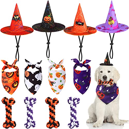 Set 12 piezas disfraz Halloween para perro pequeño