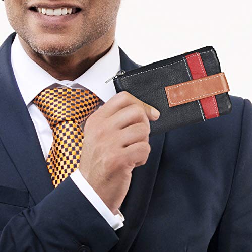 Leatherboss Designer Coin Purse Mini Wallet - Multicolored2