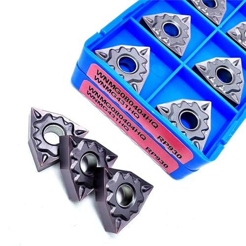 Herramientas para torno 10 piezas WNMG080404HQ RP930 miniatura 4