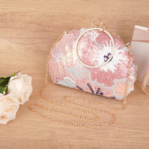 Image of Women Seashell Evening Bag Purse Mermaid Chain Strap Clutch Handbag Shoulder Bag | Seashell
