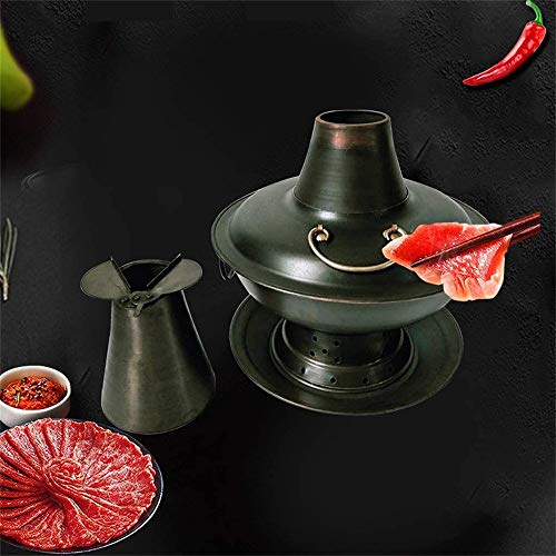 Olla caliente de cobre estilo Beijing clásico 34cm miniatura 5