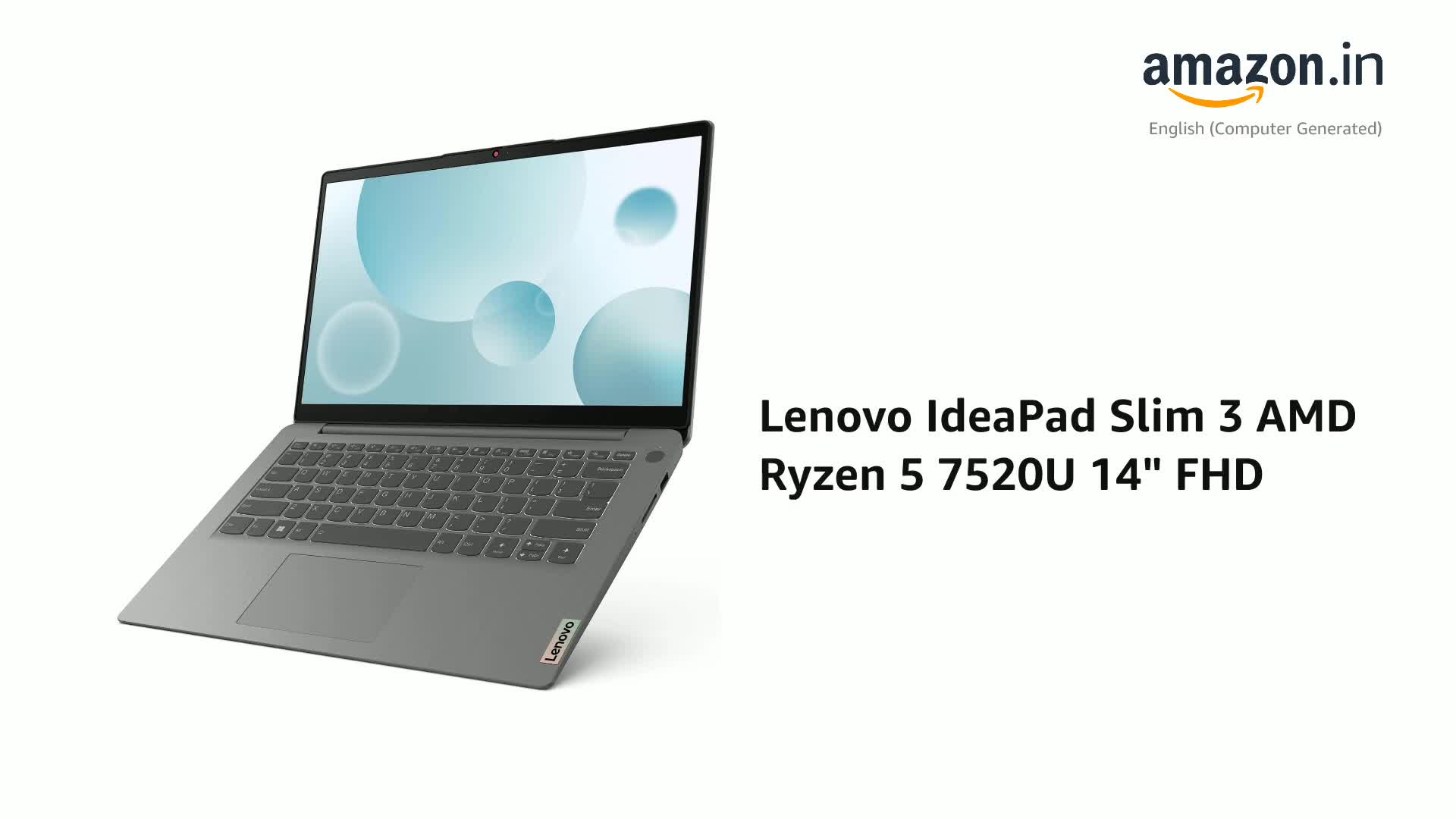 Lenovo IdeaPad Slim 3 AMD Ryzen™ 5 7520U 14