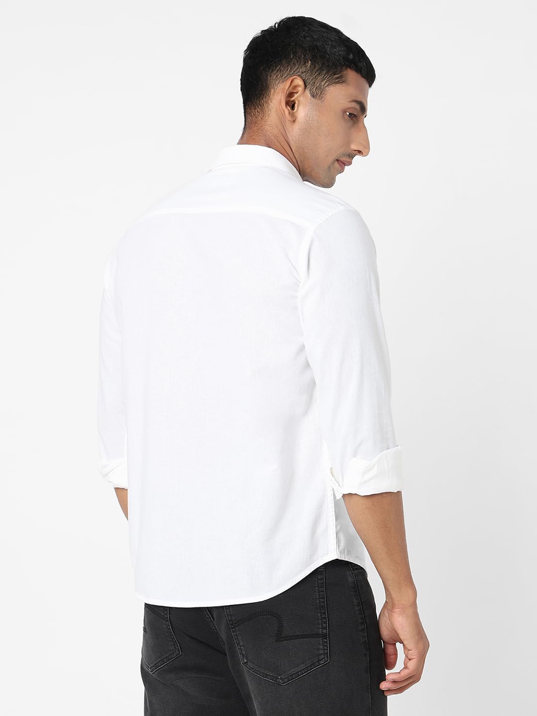 5103kTYA0cL._SL1440_ Spykar Men's Regular Fit Full Sleeve Cotton Solid Casual Shirts
