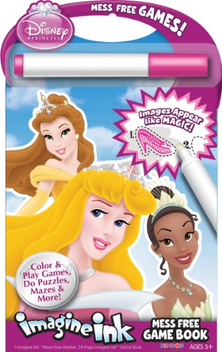 Bendon Disney Princess Mess-Free Game Book