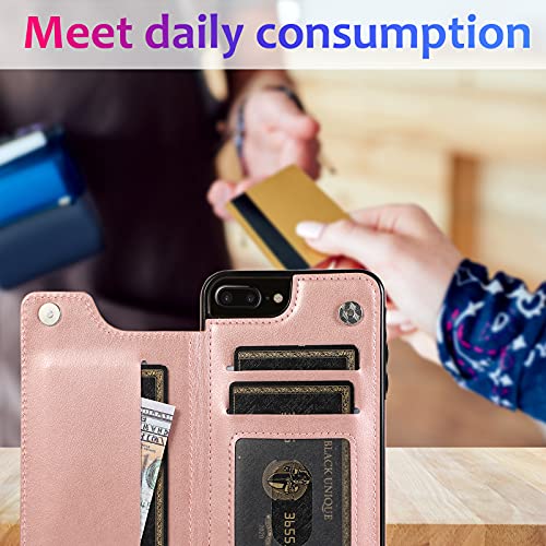 Coque iPhone 7 Plus Or rose idéale pour vos sorties vidéo - 7