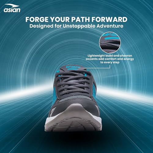 Image of ASIAN Wonder-14 Men's Sports Shoes | Lightweight, Breathable Sneakers with Cushioned Sole & Anti-Slip Grip | Perfect for Running, Walking, Gym & Daily Casual Wear