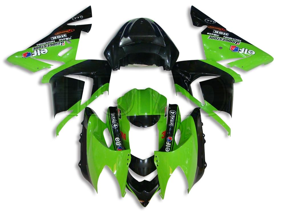 Amazon.co.jp: グリーン ブラックーフェアリング、ZX-10R ZX10R 2004