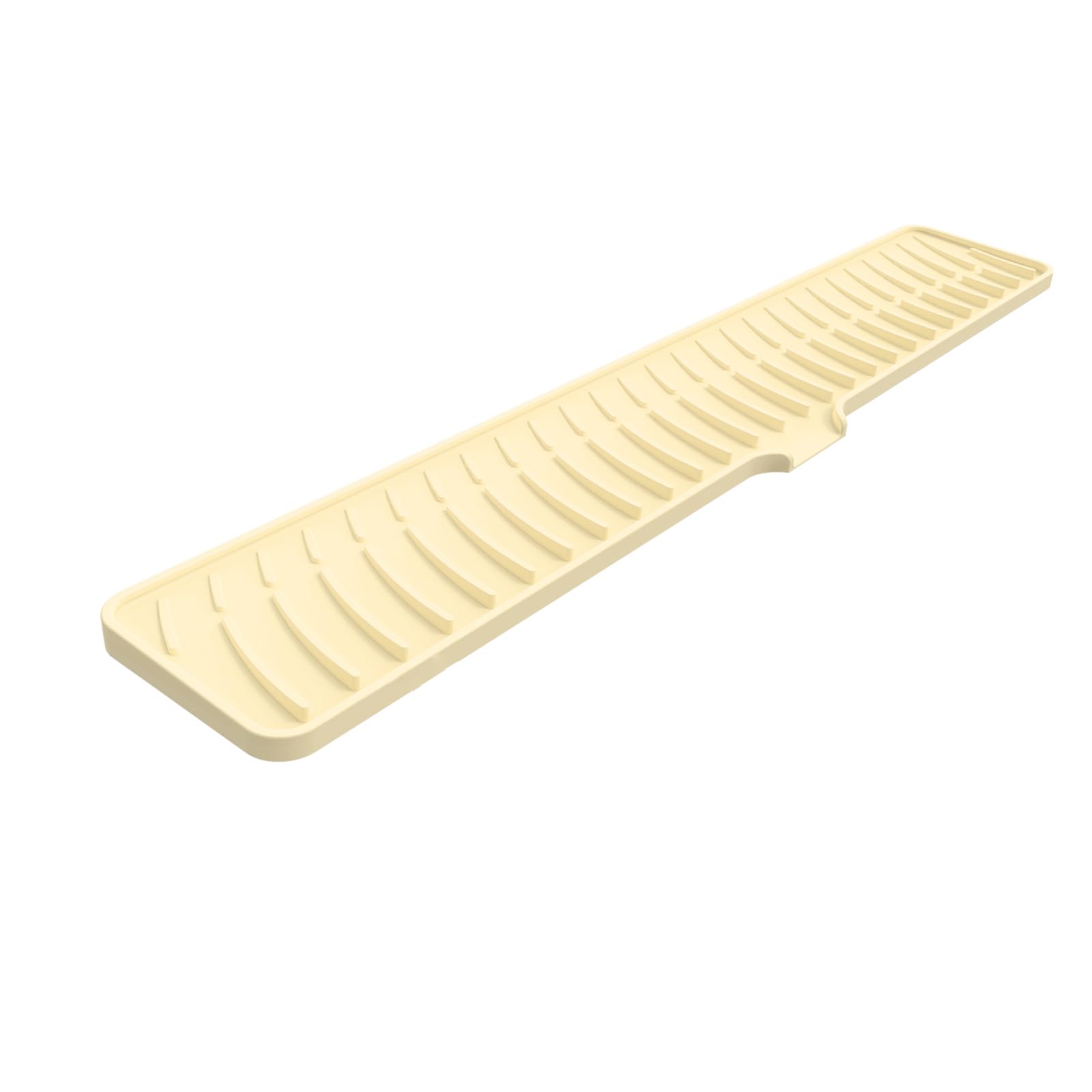 Tapis de robinet en silicone pour évier de cuisine gris imperméable
