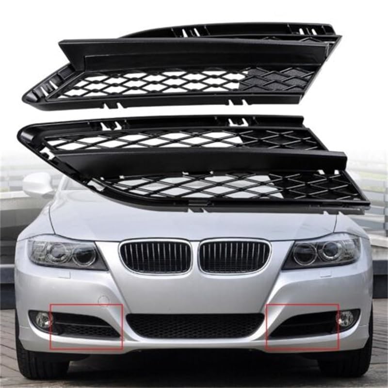 Auto Voorbumper Mistlamp Mistlamp Vent Grille Grill Cover Voor BMW 335i