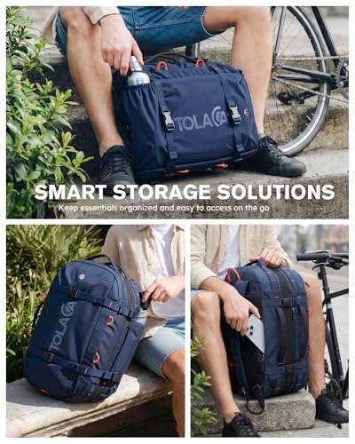Tolaccea Travel Backpack 40-50L, 16" Laptop Carry On Duffle for Travel Work - image 6