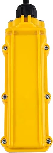 Miniatura 9 de ECO-WORTHY Interruptor de botón de grúa de elevación de 4 vías con cables de 15 pies, control remoto de remolque de descarga de 6 cables de 12 V