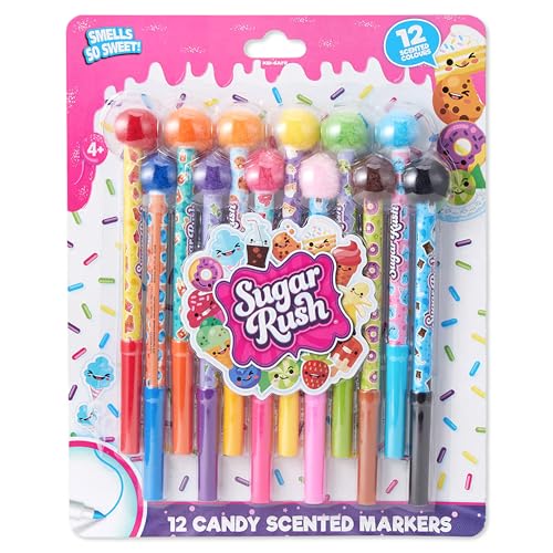 Bolígrafos de Gel de Colores Sugar Rush para Niños, 12 Unidades miniatura 1