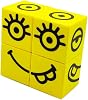 KÜPSS Magnetic Puzzle Faces - 4 Magnet Cubes - Emojis - Emotions