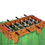 ? Sistema de puntuación incorporado: este juego de futbolín está equipado con un sistema de puntuación deslizante, para que pueda seguir fácilmente la puntuación.