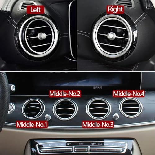 Cubierta de salida de aire acondicionado Benz Clase E W213 E200 E300 2016-2023 4