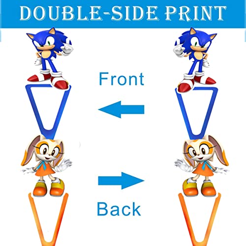 Blue Hedgehog Cupcake Topper Picks Children Party Decoration Children's Birthday Party Supplies Party Favors Kid's Birthday Party Cake Decoration Supplies (30Pcs) #TOP2