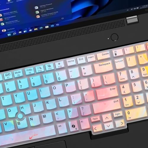 Protector de Teclado para Lenovo ThinkPad T16 16" US miniatura 3