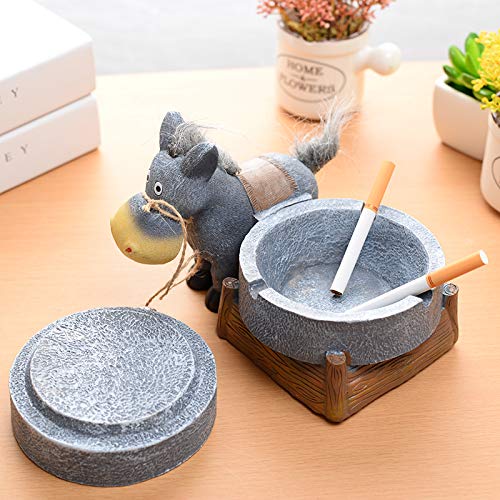 Ameublement à la Mode Mignon cendrier créatif personnalité Nouveau cendrier de Dessin animé Multifonctionnel cendrier en résine Ornements (XLLM) Cover