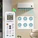 Lelukee Universal Klimaanlagen Fernbedienung für GREE für HAIER für MIDEA für Mitsubishi für LG für Samsung für Toshiba usw.