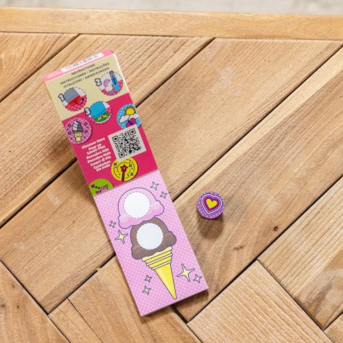 Melissa & Doug - Sticker Wow - Mini Bloc D’Activités + Recharge 200 Autocollants pour Tamponneuse À Stickers - Activité Manuelle Enfant - Loisir Créatif - Cadeau Enfant 3 Ans Et + -