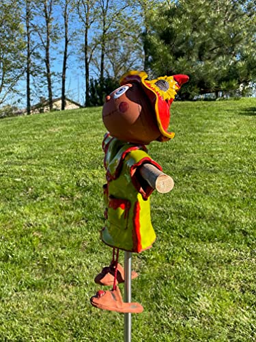 Ceramicgardendecorscarecrowlawnstakeoutdoorstatueperfectuniquegiftsforgardenerswomanmenyardgiftshandmadefrostproof  Urban Country Home Decor Ceramic garden decor scarecrow lawn stake outdoor statue perfect unique gifts for gardeners woman men yard gifts handmade frostproof  urban country home decor