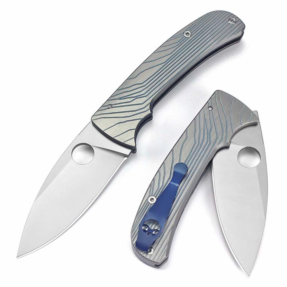 Titan klappmesser s30v scharfe premium taschenmesser Titanlegierung Tc4 tanto edc outdoor messer einhand tragbare camping messer survival Jagdmesser faltbar neck knife loch clip, geschenk für männer