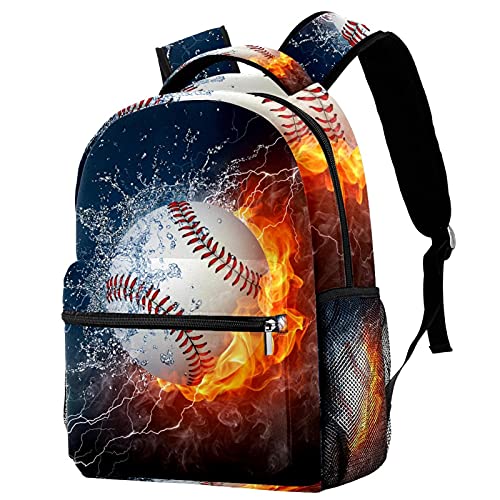 Sac à dos camping et baseball pour enfants avec porte-bouteille idéal pour les sorties feu de camp