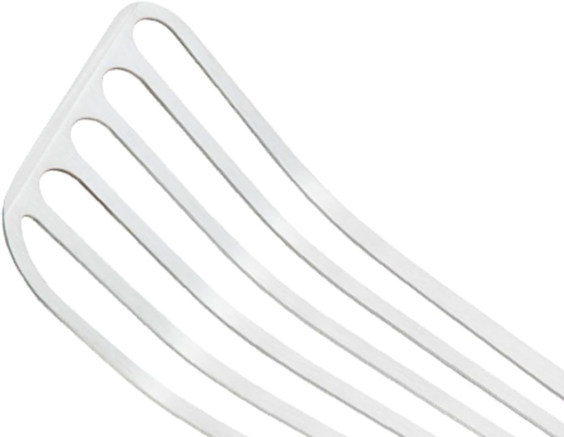 Mercer Culinary Hell's Handle Grill Scraper, 4 Inch x 4-1/2 Inch, Maroon Silver M18390