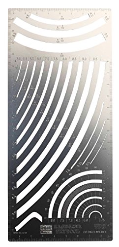 Gabarit de découpe Hasegawa 71106 pour tracer des formes nettes