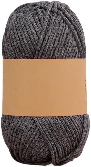 5 Rolls 2mm Cotton Blend Tube Thread 100g 85m Crafting Supplies(15)