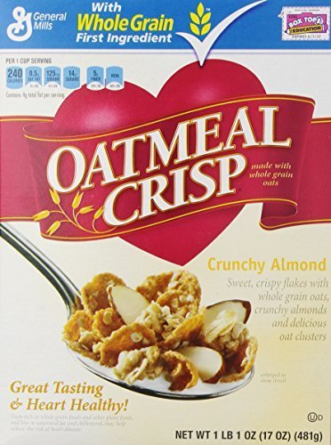 Oatmeal Crisp Avena Crocante Almendra 17 oz