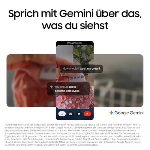 Samsung Galaxy A17 5G AI Smartphone, KI-Handy mit Android, Dünner 7,5-mm-Rahmen, 50-MP-Kamera, 128 GB Speicher, 4 GB RAM, 5.000-mAh-Akku, Blue, 2,5 Jahre Herstellergarantie [Exklusiv auf Amazon]