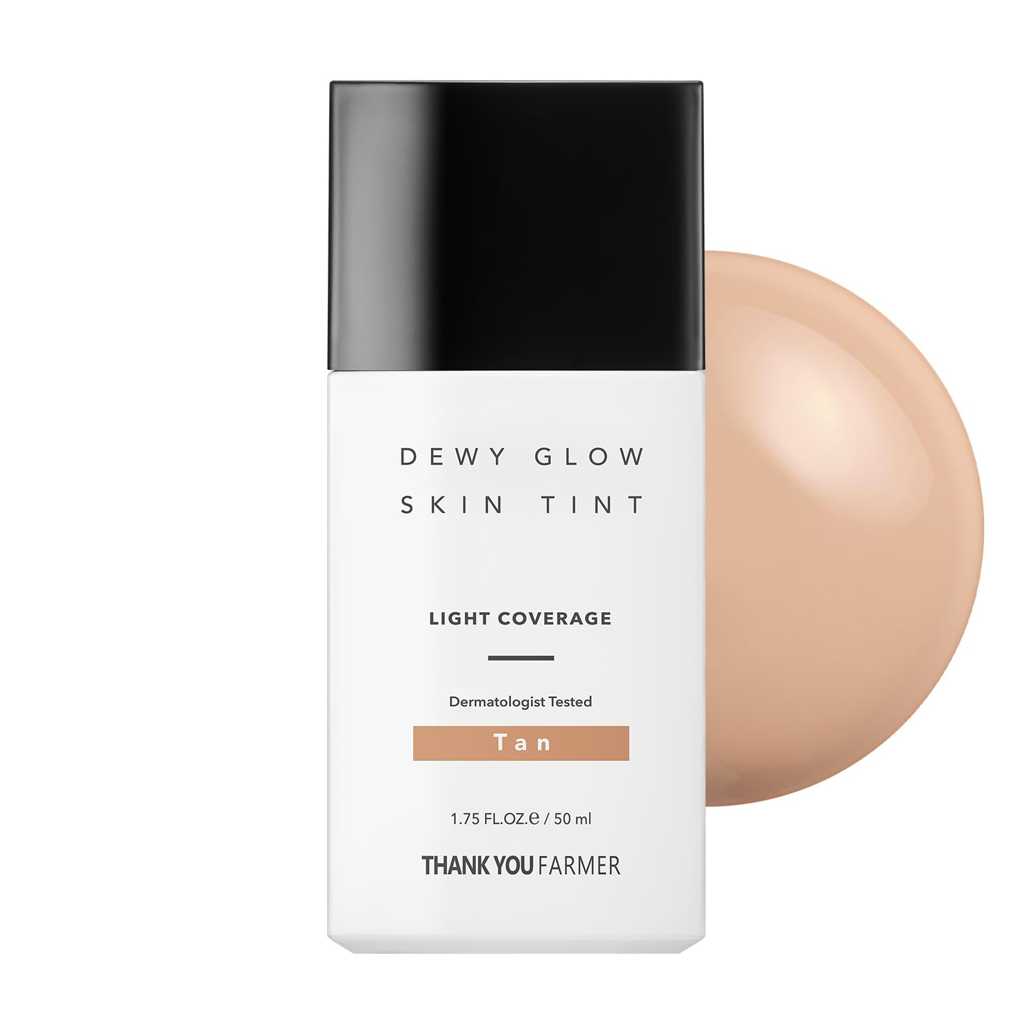 THANK YOU FARMER Dewy Glow Skin Tint Long-Lasting Tinted Moisturizer Light coverage Vitamin B3 Niacinamide Adenosine Korean Beauty