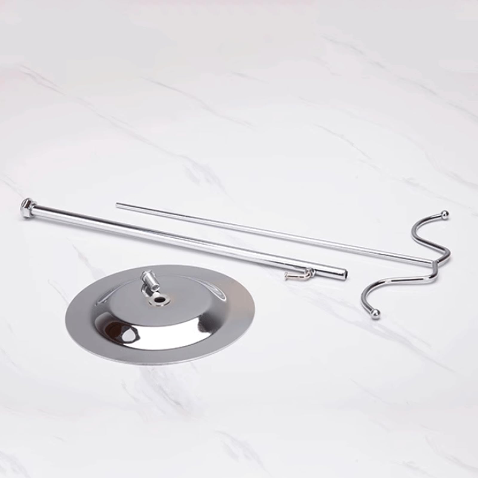 Portamonete autoportante, confezione da 2 pezzi, gancio doppio/singolo, espositore per negozi dell'usato (23 cm)