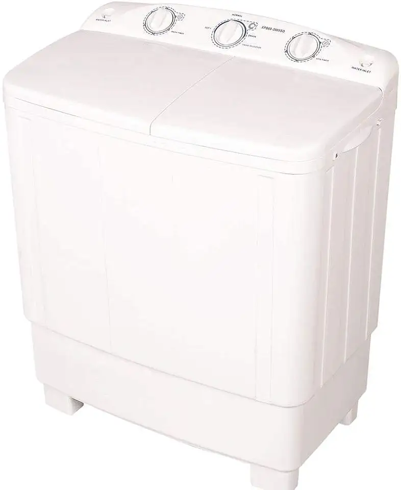 Dansat Twin Tub Washing Machine , Top Load , 6 KG, Plastic , DWT06W1