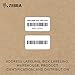 Zebra 2.25 x 1.25 in Direct Thermal Paper Labels Z-Perform 2000D Permanent Adhesive Shipping Labels 1 in Core 6 Rolls 10031635SP