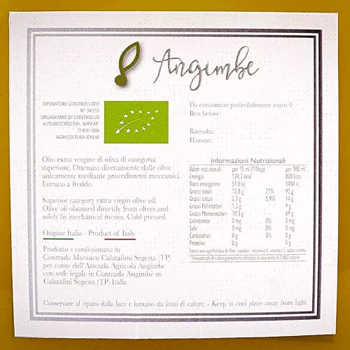 Angimbe Olio Extravergine di oliva 100% ITALIANO