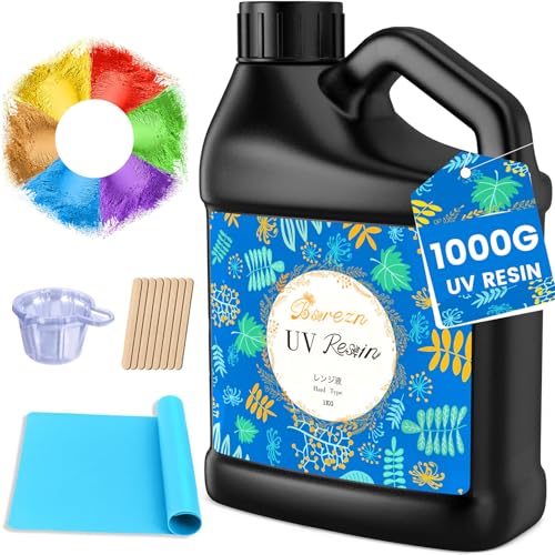 Bsrezn 1000g UV Cure Epoxy Resin Kit