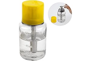 Clear Glass Pump Bottle Dispenser