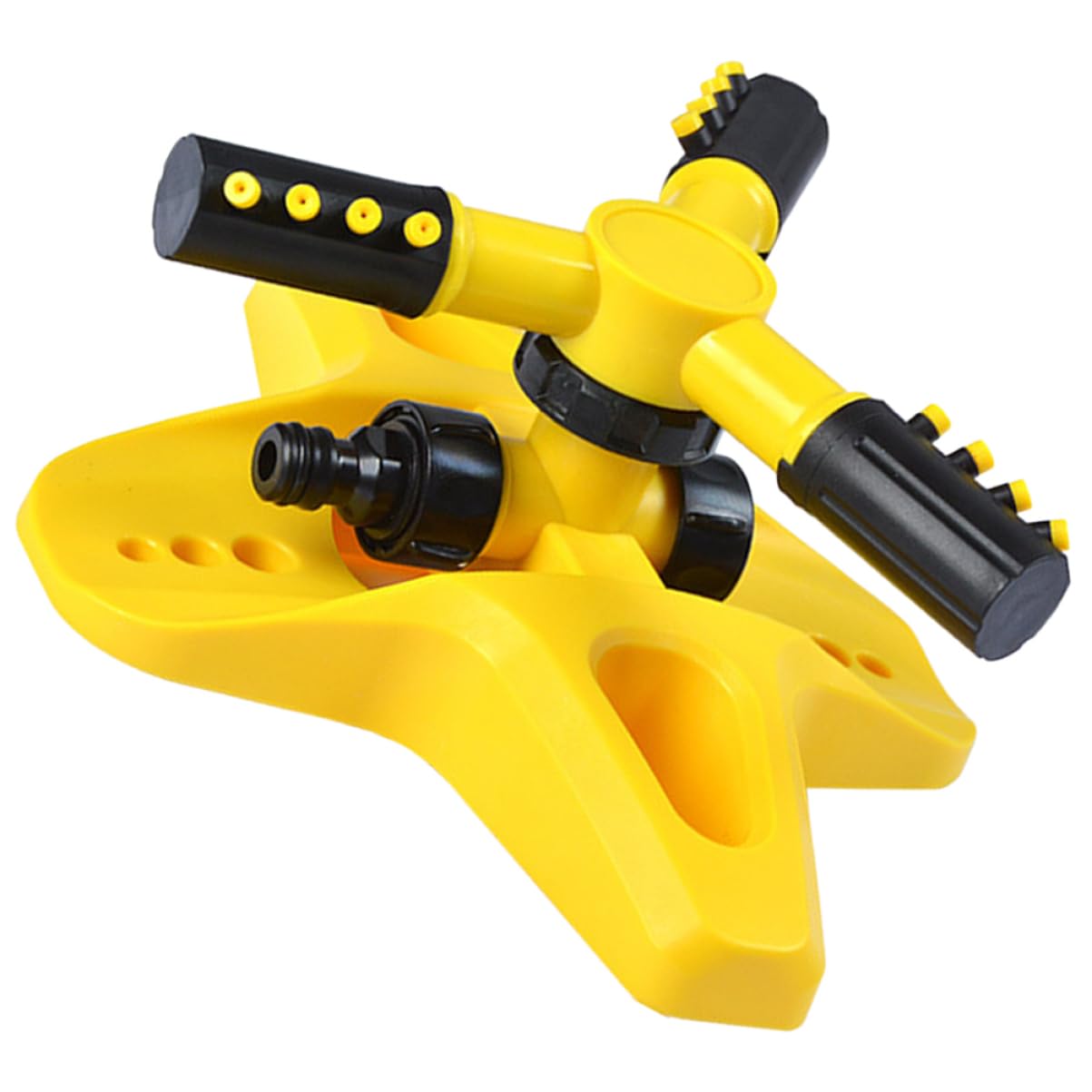 ibasenice 3 Pièces Arroseur de Jardin Automatique Pulvérisateur Rotatif pour Arrosage de Pelouse et Jardin Eau et Aux Chocs