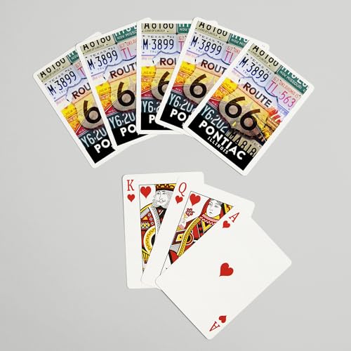 Lantern Press Poker 52 Cartas Pontiac Illinois Route 66 miniatura 7