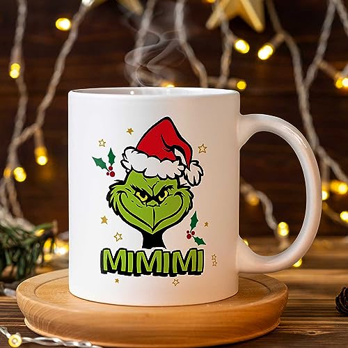 GRAVURZEILE Tazza di Natale stampata - Grinch