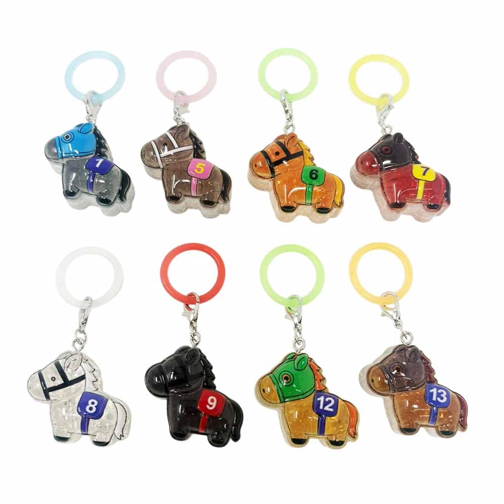 Amazon | 全8種セット G1 ダービー クリスタル BIG ワンポイント